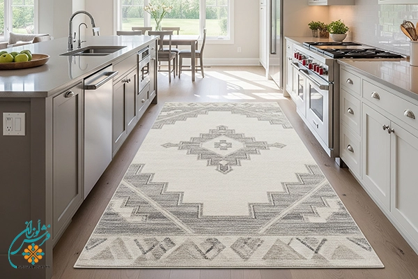 Turkish rug for the kitchen